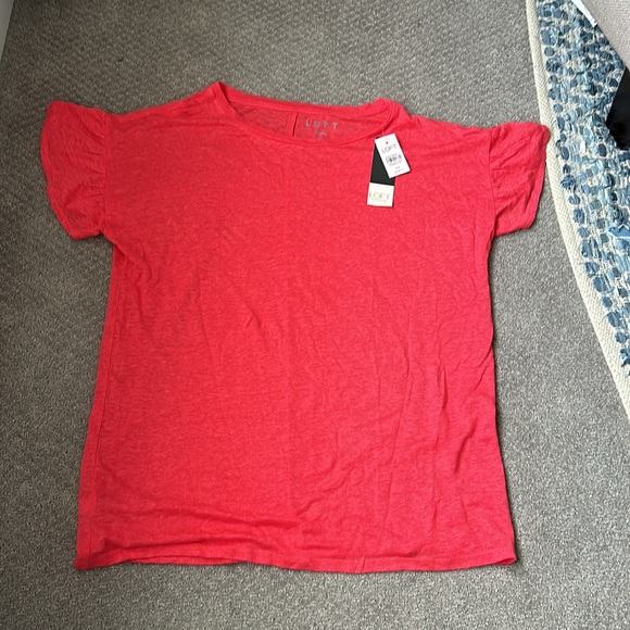 Brand new loft maternity jeans and linen top (size 4 and XS) - Picture 2 of 5